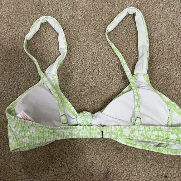 target bathing suit top in green - Picture 2 of 3